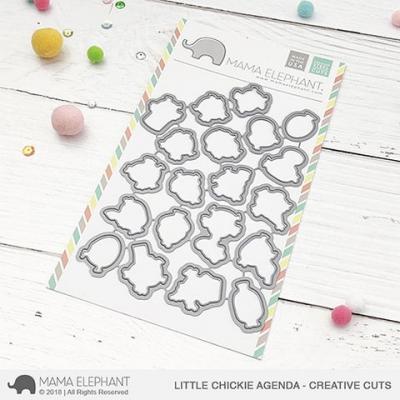 Mama Elephant Creative Cuts - Little Chickie Agenda